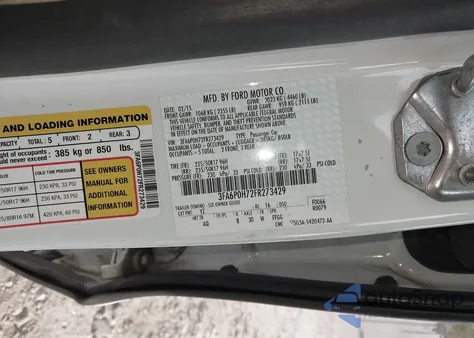 2015 Ford Fusion Se from USA, damaged, VIN 3FA6P0H72FR273429